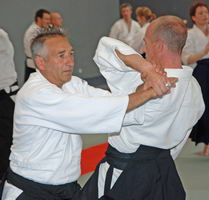 Aïkido Grand Rodez à Luc (12)le professeur exécutant shiho-nage